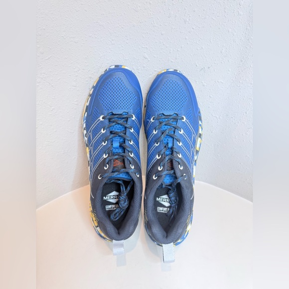 Merrell Moab Flight Men\'s Carbon Fiber Blue Sneakers Size 10 NWT